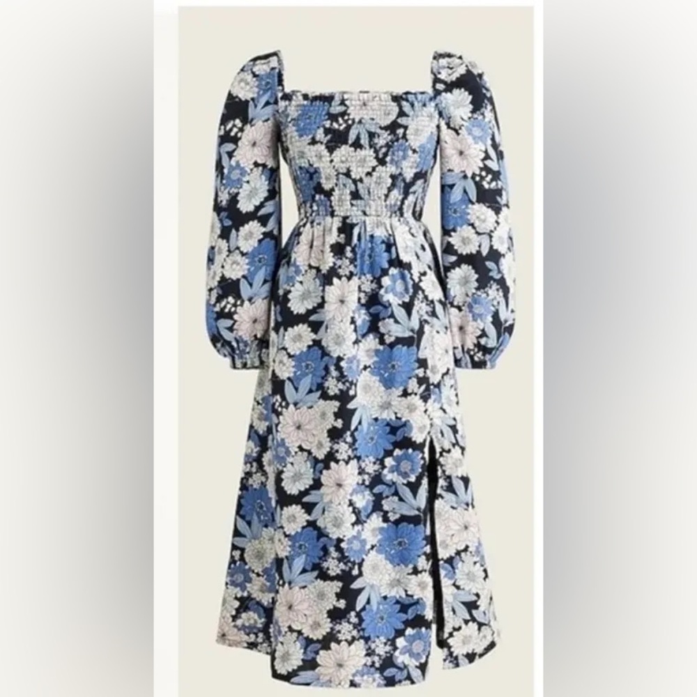 J Crew Floral Dress
